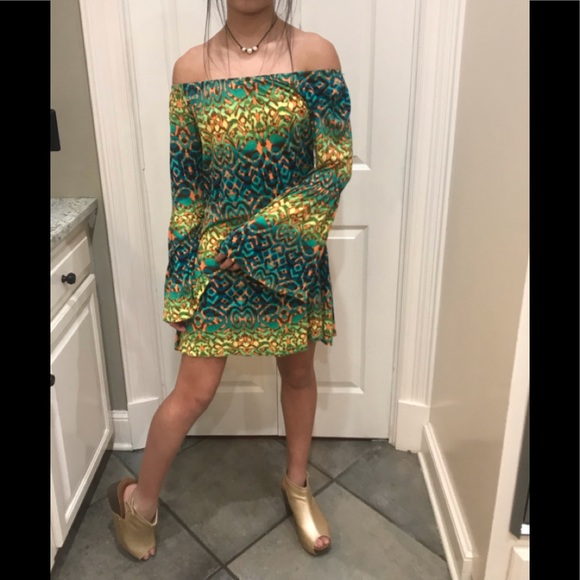 Yahada Multi Colored Dress - Picture 1 of 4